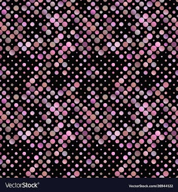 Geometrical abstract chaotic dot pattern vector image