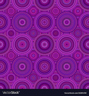 Geometrical abstract circle mosaic pattern vector image