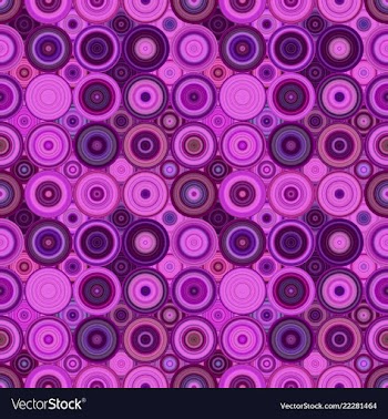 Geometrical abstract circle mosaic pattern vector image