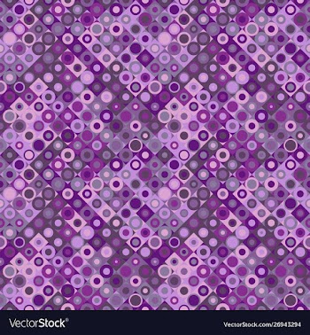 Geometrical abstract colorful circle mosaic vector image