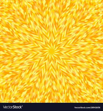 Geometrical abstract colorful circular mosaic vector image