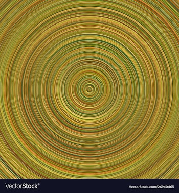 Geometrical abstract colorful concentric circle vector image