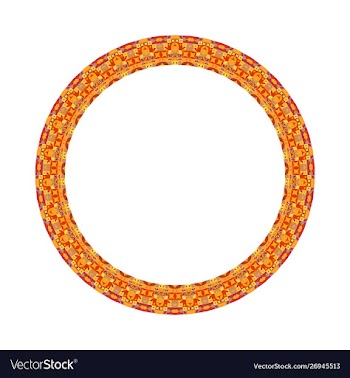 Geometrical abstract colorful isolated mosaic vector image