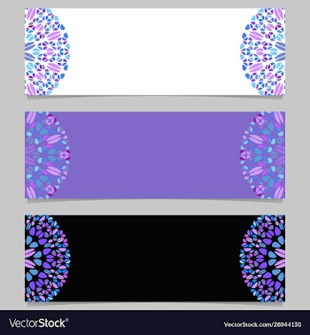 Geometrical abstract colorful stone mandala vector image