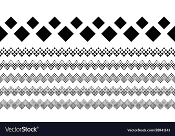 Geometrical abstract diagonal square pattern page vector image