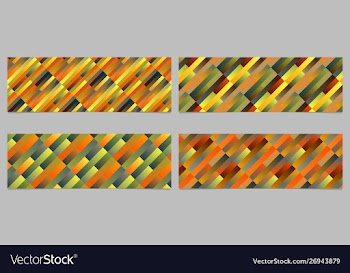 Geometrical abstract gradient rectangle pattern vector image