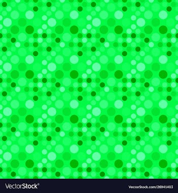 Geometrical abstract green dot pattern background vector image