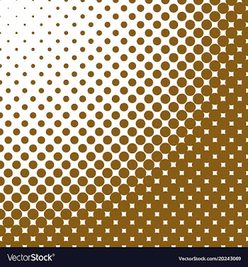 Geometrical abstract halftone circle pattern vector image