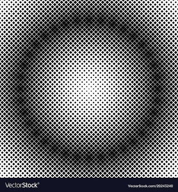 Geometrical abstract halftone square pattern vector image