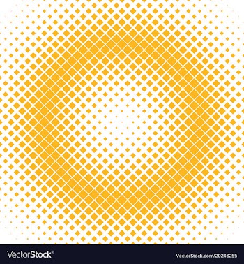 Geometrical abstract halftone square pattern vector image