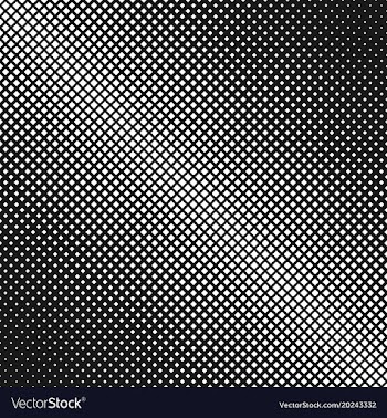 Geometrical abstract halftone square pattern vector image