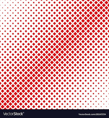 Geometrical abstract halftone square pattern vector image