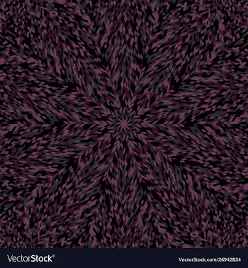 Geometrical abstract hypnotic tiled mosaic vector image