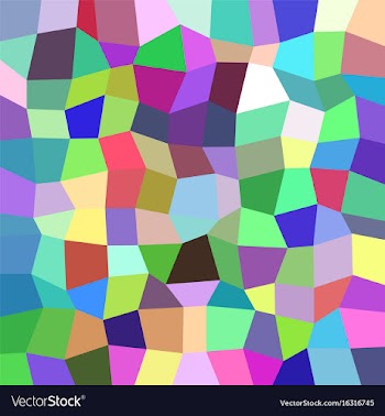 Geometrical abstract irregular polygon mosaic vector image