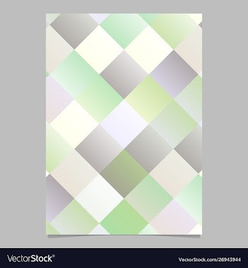 Geometrical abstract modern colorful square flyer vector image
