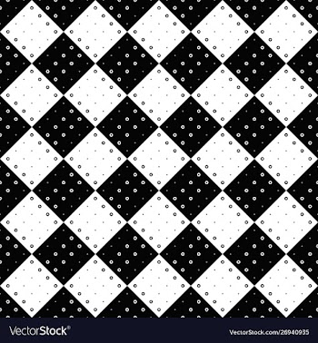 Geometrical abstract monochrome circle pattern vector image