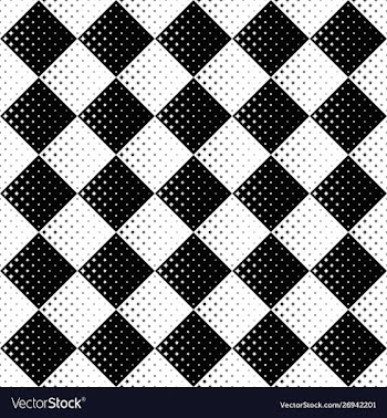 Geometrical abstract monochrome curved star vector image