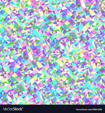 Geometrical abstract mosaic triangle pattern vector image
