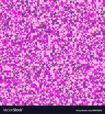 Geometrical abstract multicolored mosaic triangle vector image