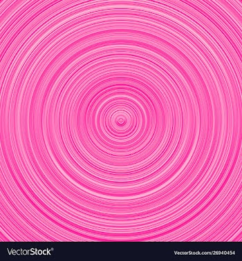 Geometrical abstract pink gradient circle vector image