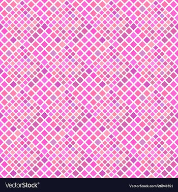 Geometrical abstract pink square pattern vector image