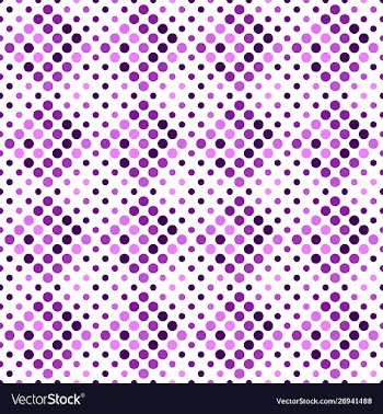 Geometrical abstract purple dot pattern vector image