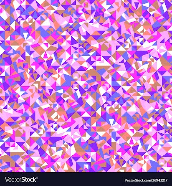 Geometrical abstract random triangle pattern vector image