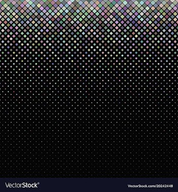 Geometrical abstract rounded square pattern vector image
