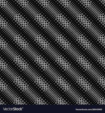 Geometrical abstract seamless circle pattern vector image