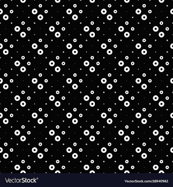 Geometrical abstract seamless circle pattern vector image