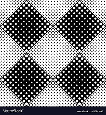 Geometrical abstract seamless circle pattern vector image