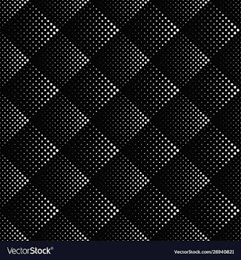 Geometrical abstract seamless dot pattern vector image