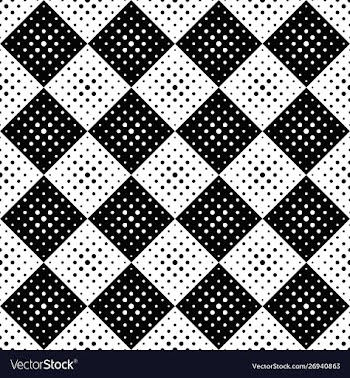 Geometrical abstract seamless dot pattern vector image