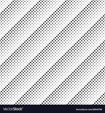 Geometrical abstract seamless monochrome dot vector image