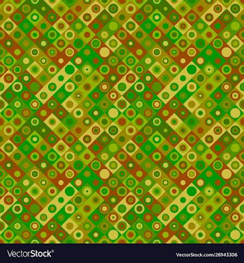 Geometrical abstract square and circle pattern vector image
