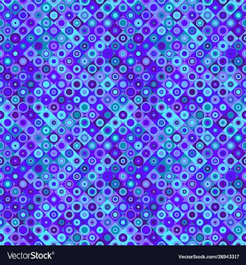 Geometrical abstract square and circle pattern vector image