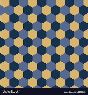  					Geometrical background with hexagons vector image														