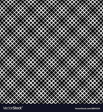 Geometrical black and white abstract square vector image