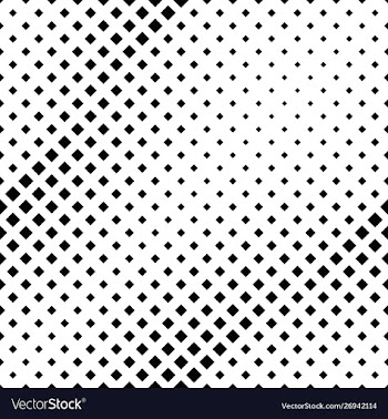 Geometrical black and white diagonal square vector image