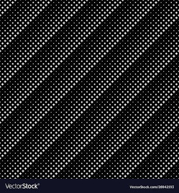 Geometrical black and white star pattern vector image