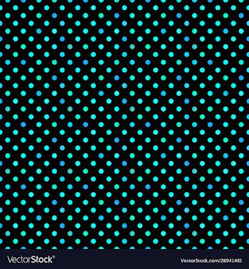 Geometrical blue abstract dot pattern background vector image