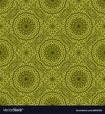 Geometrical bohemian abstract mandala flower vector image