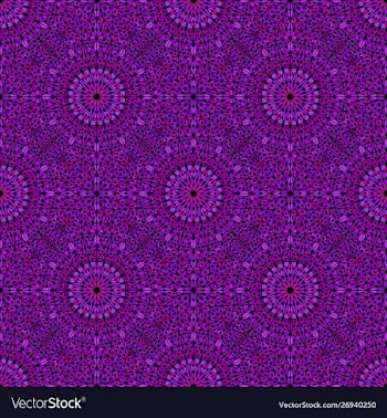 Geometrical bohemian seamless floral pattern vector image