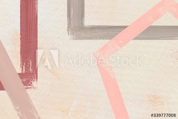 Geometrical brush strokes