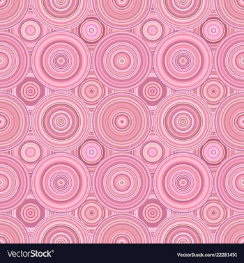 Geometrical circle mosaic pattern background vector image