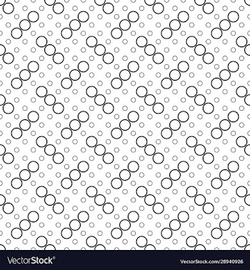 Geometrical circle pattern background - abstract vector image