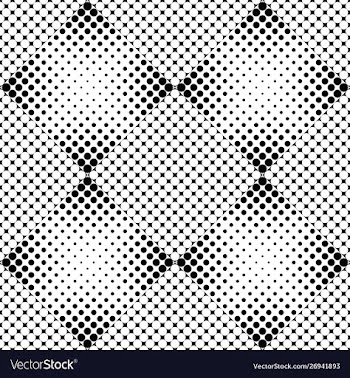 Geometrical circle pattern background - abstract vector image