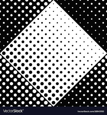 Geometrical circle pattern background - abstract vector image