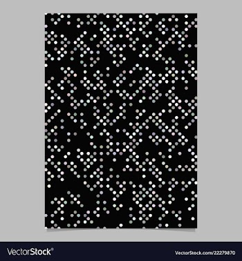 Geometrical circle pattern background brochure vector image