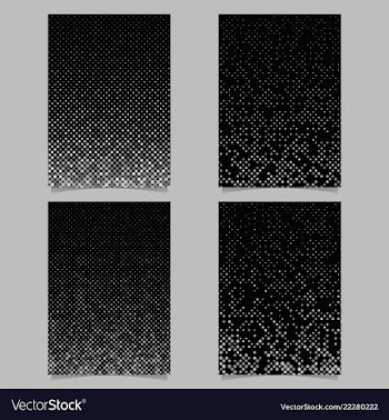 Geometrical circle pattern background brochure vector image